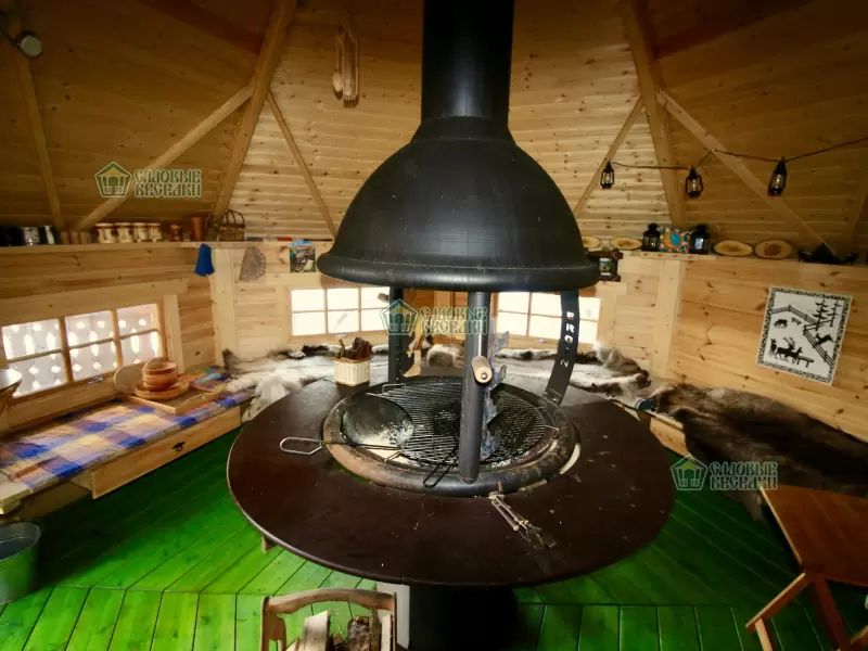 Гриль домик \"Grillhütte\" с брашированием