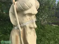 Сказочная скульптура из дерева "Леший"