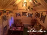 Гриль домик Premium «Гранд 1» Комбинированный 17 м2.