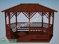 Садовая беседка "Академическая"