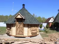 Гриль домик \"Grillhütte\" с брашированием