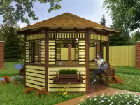 Восьмигранная беседка \"Неаполь\"