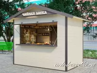 Домик для ярмарки "Чайная лавка" 2х3м