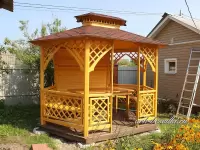 Садовая беседка из дерева "Оливия"
