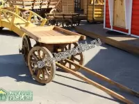 Средняя телега плоская