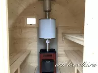 Баня бочка "Троечка" -Длина 3 м