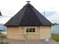 Гриль домик \"Лапландия\" Стандарт 17 м 2
