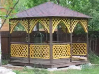 Беседка квадратная 3х3