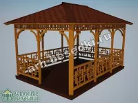 Садовая беседка "Сергиев Посад"