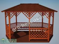 Садовая беседка "Академическая"