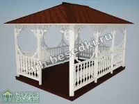 Садовая беседка "Рязань"