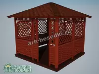 Садовая беседка "Фикус"