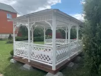 Беседка-веранда 3х4 "Белая лилия" фото