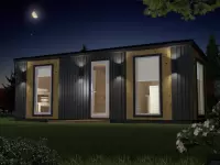 Готовая баня Скандинавия фото 2