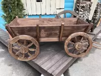 Тележка с сплошными бортами