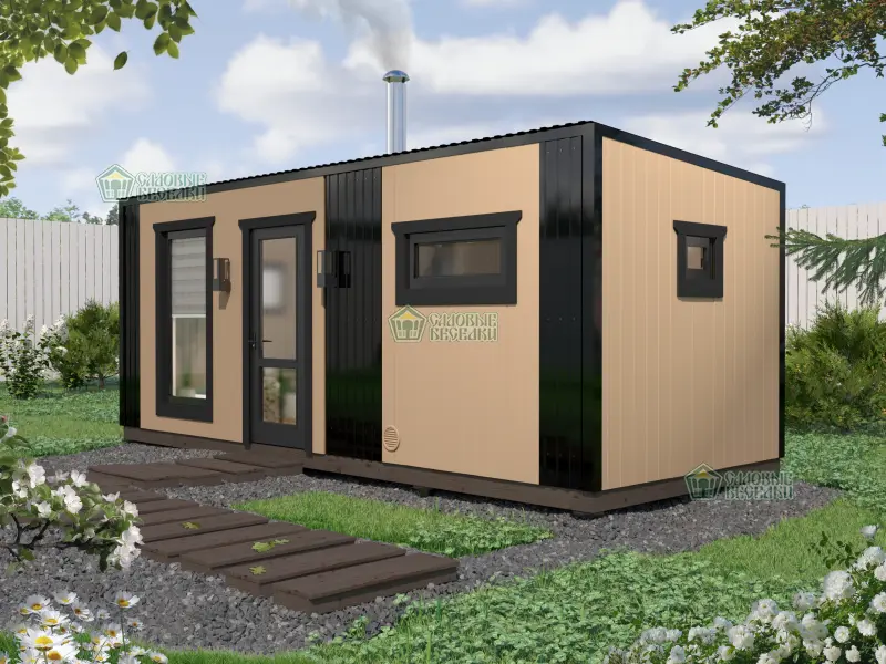 Баня каркасная Север фото № 3