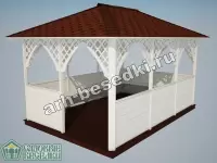 Садовая беседка "Бурукан"