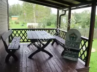 Комплект деревянной мебели для дачи