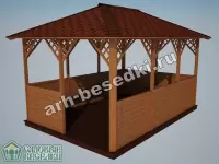 Садовая беседка "Жуковский"