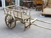 Арба декоративная, телега одноосная