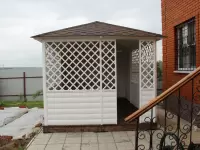 Беседка закрытая 3х4