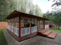 Веранда "Рижская" прямоугольная проект с размерами