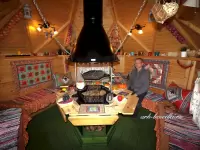 Гриль домик Premium "Suomi"  9,5 м 2