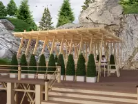 Пергола для ресторана №4