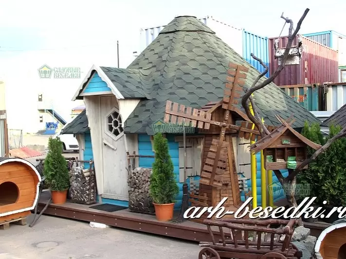 Приглашаем на выставку гриль домиков, беседок и садового декора