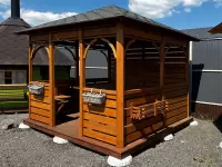 Беседка квадратная бавария 3х3 №2