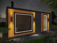 Баня ”Скандинавия Стандарт” 6х2,5 фото 4