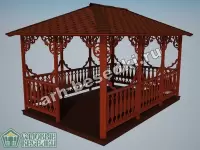 Садовая беседка "Рязань"