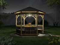Беседка для дачи Летняя фото 7
