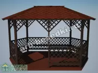 Садовая беседка "Академическая"