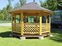Беседка восьмиугольная "Парковая" - фото 6