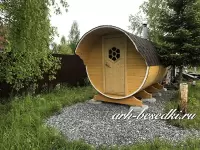 Баня бочка "Четверочка" Длина 4 м
