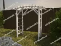 Пергола деревянная декоративная