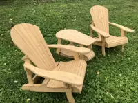 Комплект садовой мебели Адирондак вид сбоку