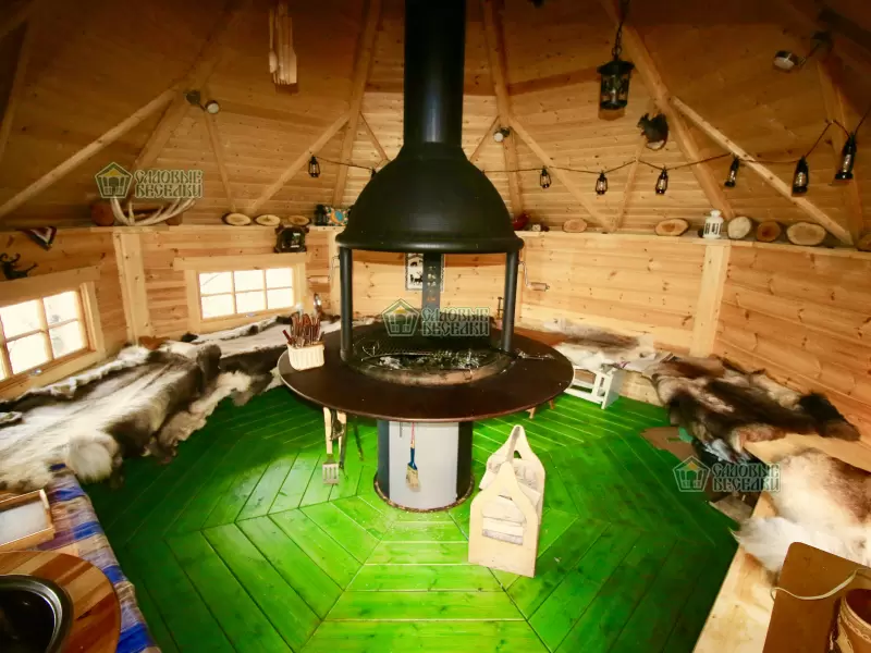 Гриль домик \"Grillhütte\" с брашированием