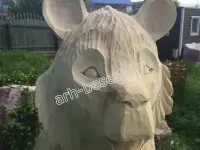 Скульптура медведя