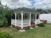 Беседка-веранда 3х4 "Белая лилия"