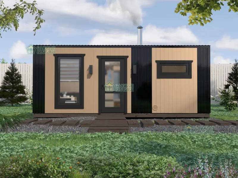 Баня каркасная Север фото № 2