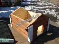 Утепленная будка для собаки