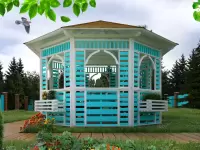 Беседка восьмиугольная \"Лазурная\"