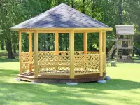 Беседка 8-гранная \"Парковая\" по акции все включено