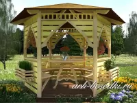 Беседка для сада "МЕЛАНЖ"