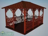 Садовая беседка "Куровск"