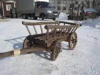 Декоративная телега малая