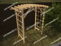 Пергола деревянная декоративная