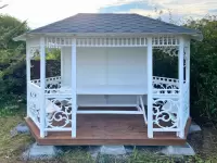 Ажурная беседка из дерева "Рандеву" - фото 3